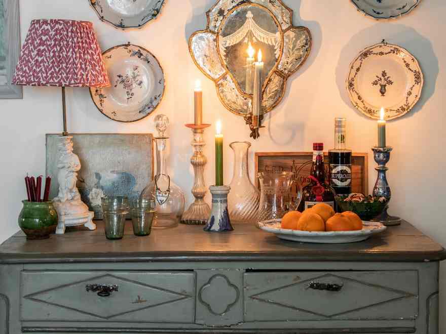 Step inside an vintage seller’s historic house &ndash; stuffed with classic Christmas treasures