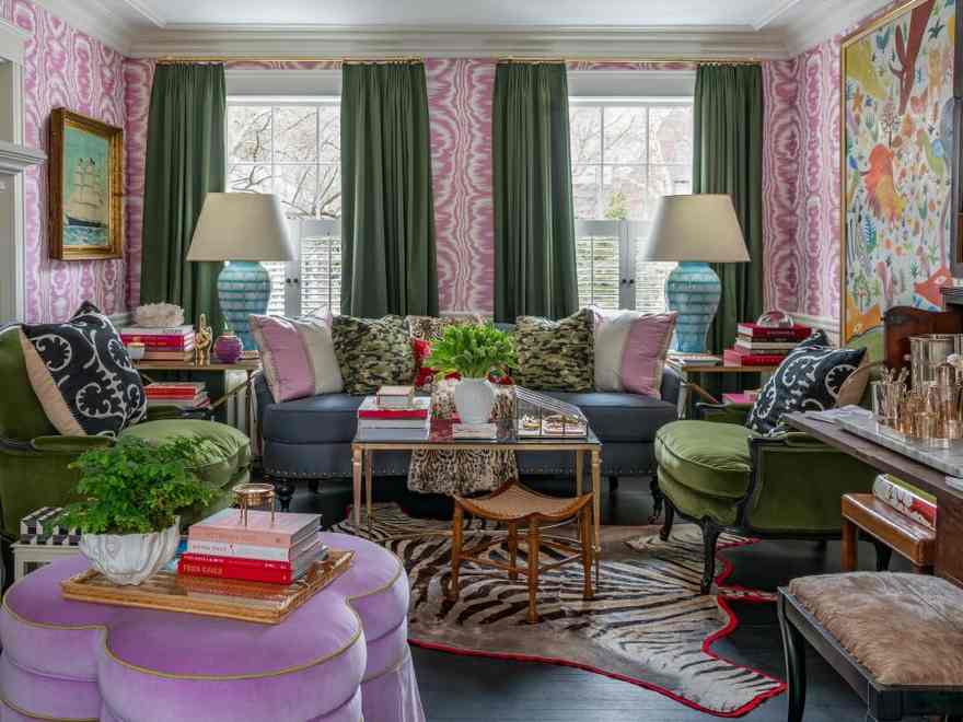 This interior designer’s Boston home is a maximalist paradise