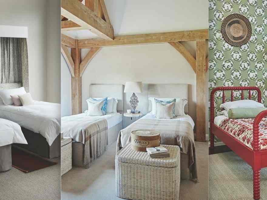 Twin bed room concepts &ndash; fashionable suggestions for whenever you need two single beds