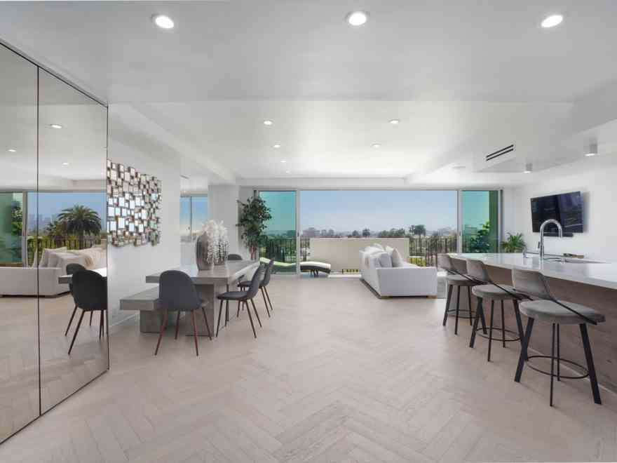 Inside Def Leppard frontman Joe Elliott&rsquo;s sleek West Hollywood apartment