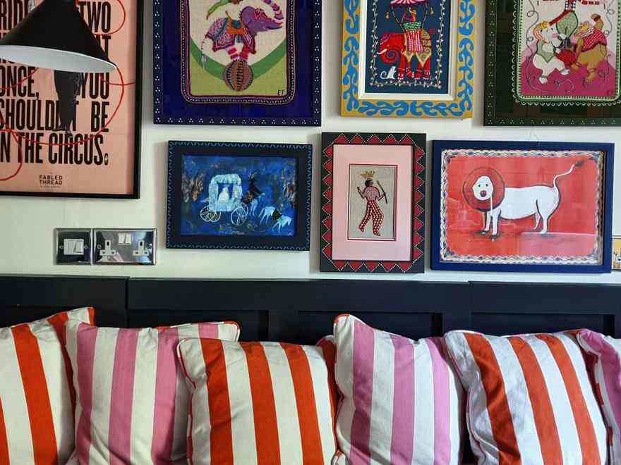 Tour this colourful and inventive London residence &ndash; stuffed with intelligent storage ideas