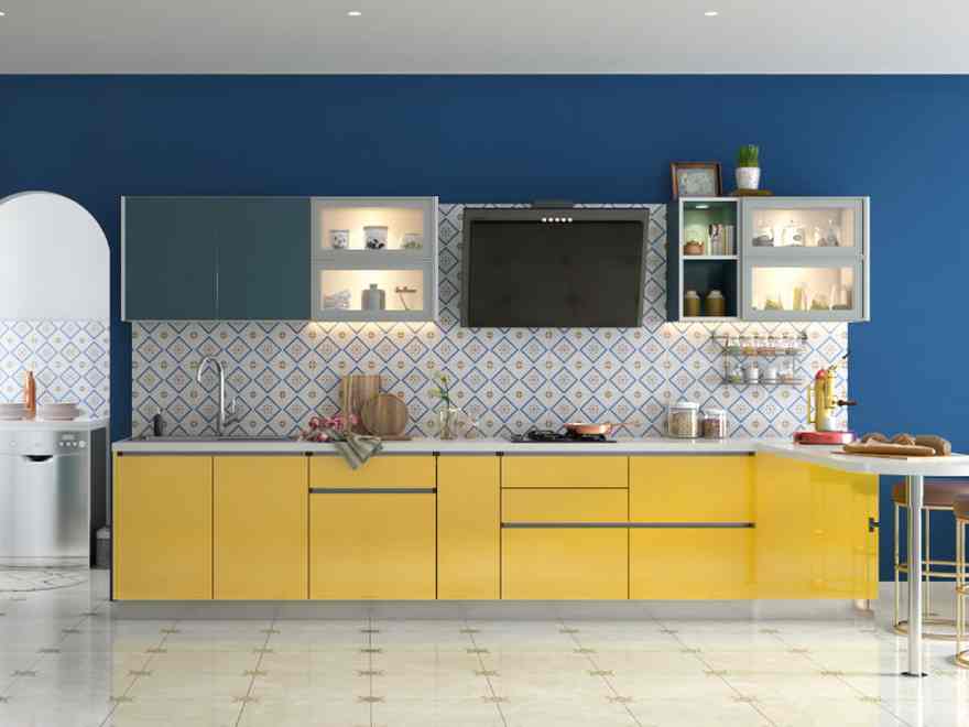 Final Information to Handleless Modular Kitchen