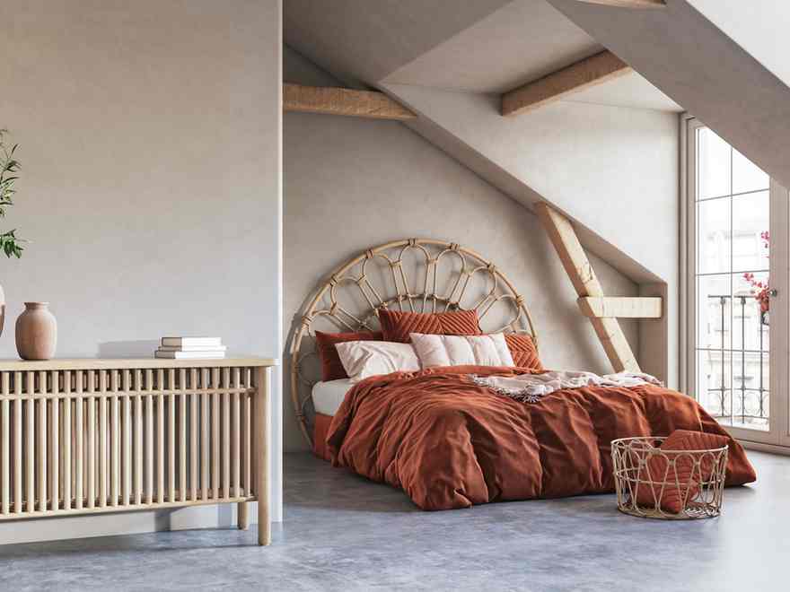 Fast and Easy Methods to Beautify Slanting or Angled Bed room Partitions