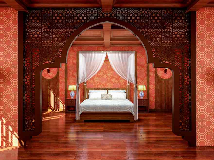 Bed room Color Mixture For A Newly Married Couple