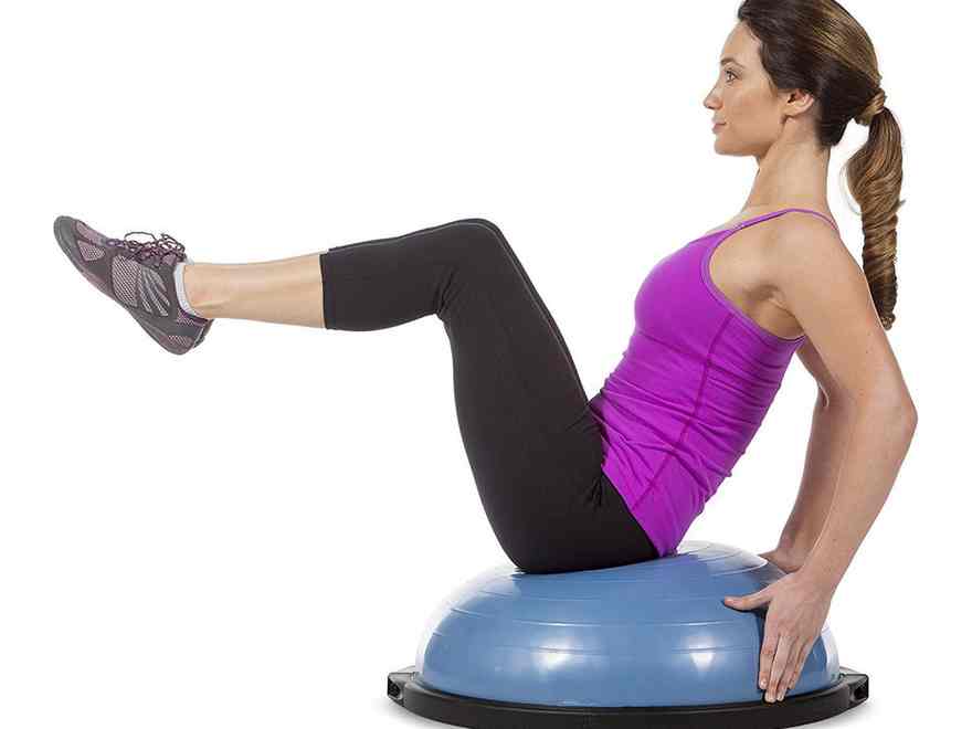Beginner BOSU Ball Ab Workout